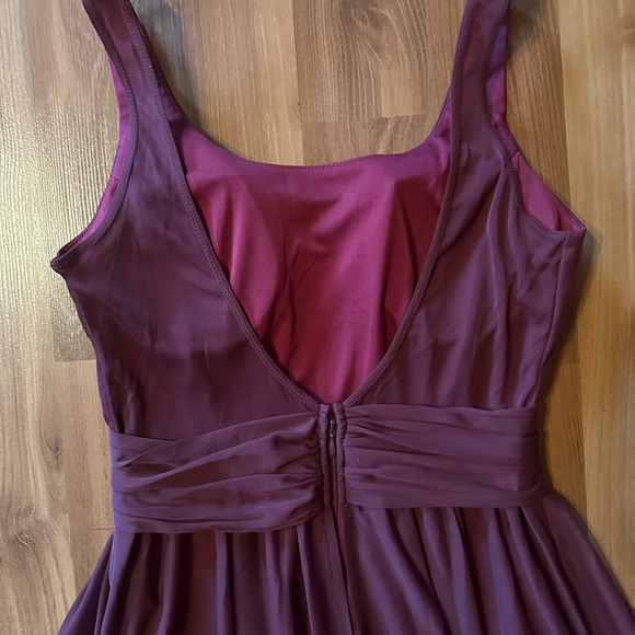 NWT Birdy Grey burgundy evening gown size small Wedding, Prom, Bridesmaid - Picture 12 of 13